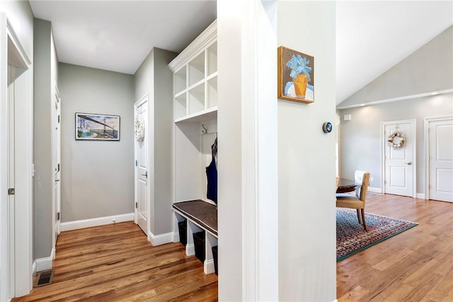 42 Aubin St, Seekonk, MA 02771 - mudroom with light wood-type flooring