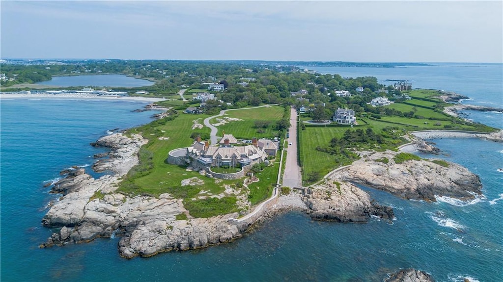 57 Ledge Rd Unit 2, Newport, RI 02840 - bird's eye view of a large body of water