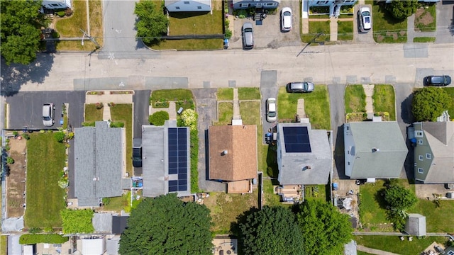166 Midwood St, Cranston, RI 02910 - aerial view of property and surrounding area with nearby suburban area