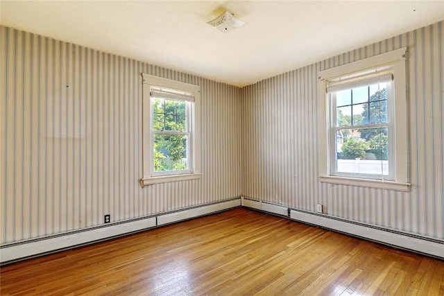 59 Colonial Ave, Cranston, RI 02910 - spare room featuring light wood-style floors and wallpapered walls