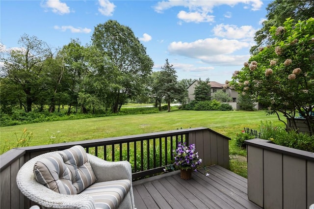 180 Fishing Cove Rd, North Kingstown, RI 02852 - deck with a yard