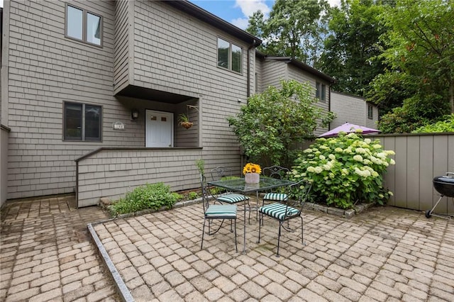 180 Fishing Cove Rd, North Kingstown, RI 02852 - view of patio / terrace featuring outdoor dining area