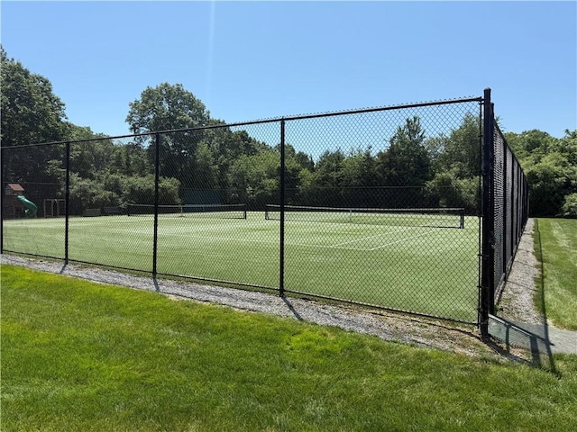 180 Fishing Cove Rd, North Kingstown, RI 02852 - view of tennis court