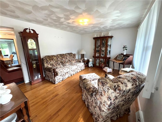 51 Old Carriage Rd, West Warwick, RI 02893 - living area with wood finished floors