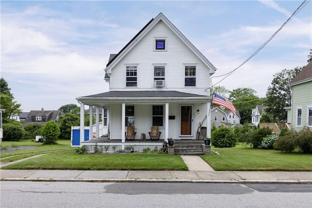 39 Chester Ave, Westerly, RI 02891 - view of front of home featuring a porch and a front lawn