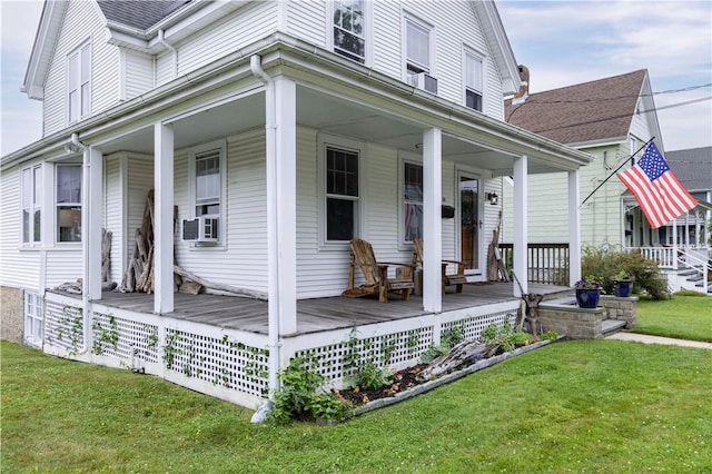 39 Chester Ave, Westerly, RI 02891 - entrance to property with a porch and a lawn