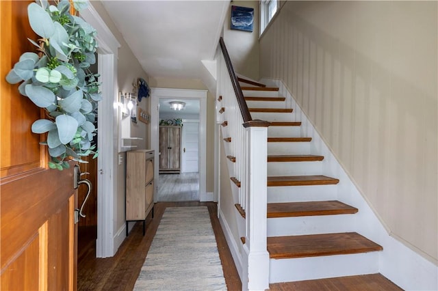 39 Chester Ave, Westerly, RI 02891 - stairs featuring wood finished floors