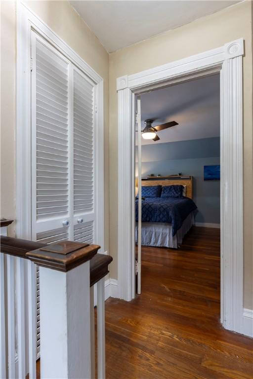 39 Chester Ave, Westerly, RI 02891 - hallway with wood finished floors
