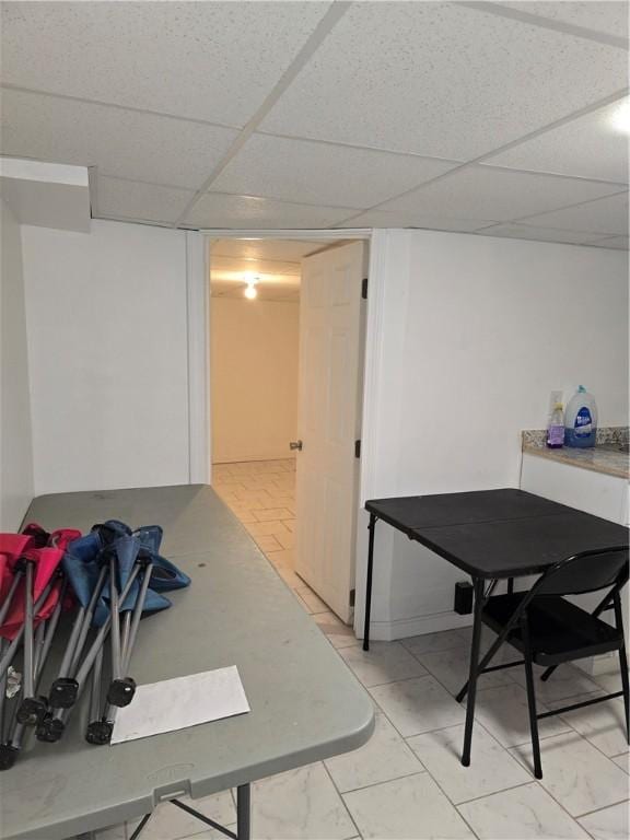 33 Chambers St, Providence, RI 02907 - office featuring a drop ceiling