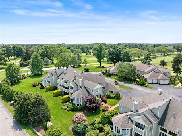 27 Eagle Dr, North Kingstown, RI 02852 - aerial perspective of suburban area with a tree filled landscape