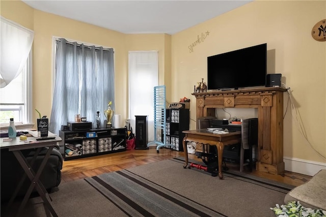 10 Sylvan Ave, Cranston, RI 02905 - living area featuring an office area