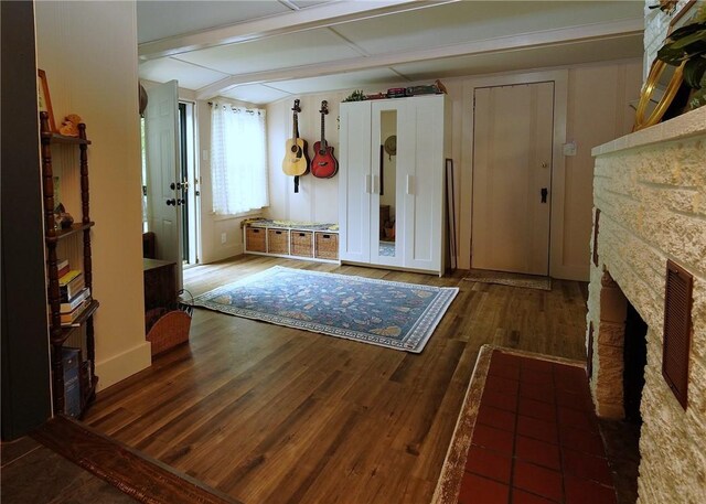 318 Saint Paul St, North Smithfield, RI 02896 - foyer entrance with wood finished floors