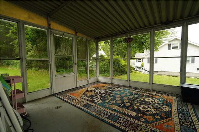 318 Saint Paul St, North Smithfield, RI 02896 - view of unfurnished sunroom