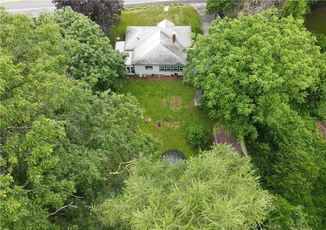318 Saint Paul St, North Smithfield, RI 02896 - aerial view of property and surrounding area
