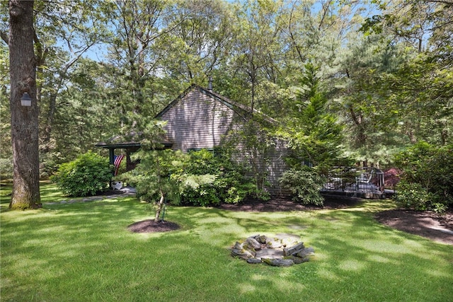17 Pojac Point Rd, North Kingstown, RI 02852 - view of green lawn