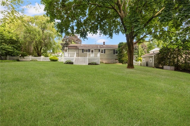 25 Rosewood Dr, North Providence, RI 02904 - view of yard featuring a storage shed