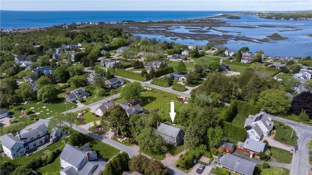 61 Bay View Rd, Charlestown, RI 02813 - aerial view of property's location with a large body of water and nearby suburban area