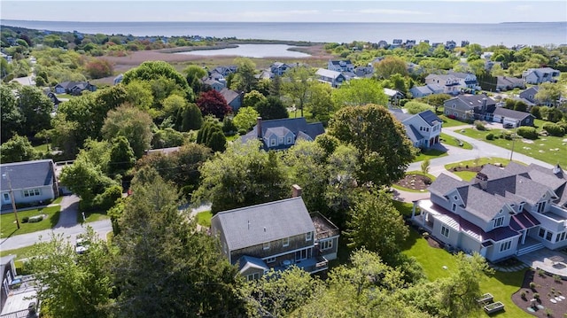 61 Bay View Rd, Charlestown, RI 02813 - aerial view of residential area featuring a large body of water