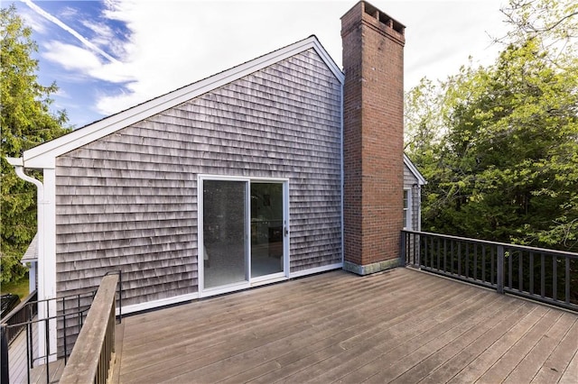61 Bay View Rd, Charlestown, RI 02813 - view of wooden terrace