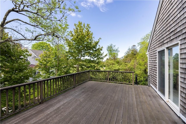 61 Bay View Rd, Charlestown, RI 02813 - view of wooden terrace
