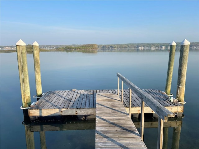 61 Bay View Rd, Charlestown, RI 02813 - dock featuring a water view