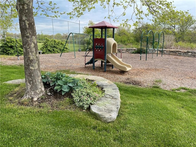 61 Bay View Rd, Charlestown, RI 02813 - communal playground featuring a lawn
