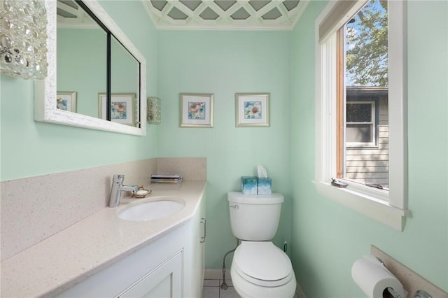 6 Lachance Ave, Warwick, RI 02889 - bathroom featuring vanity and tile patterned flooring