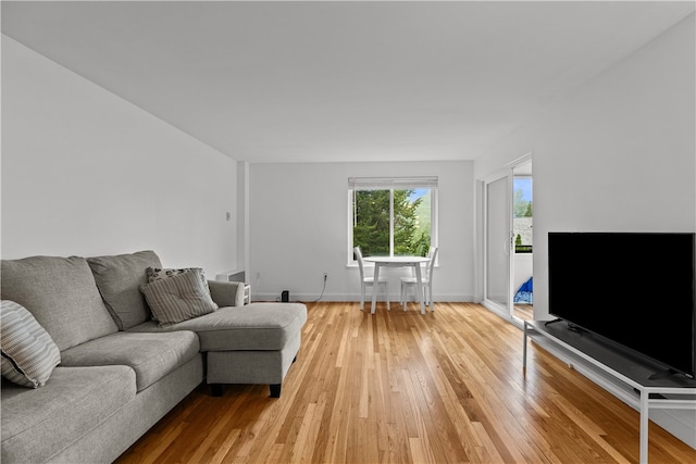 401 Bellevue Ave Unit 214, Newport, RI 02840 - living area featuring light wood finished floors and baseboards