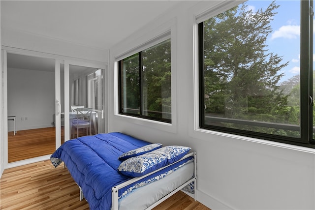 401 Bellevue Ave Unit 214, Newport, RI 02840 - bedroom featuring wood finished floors and baseboards