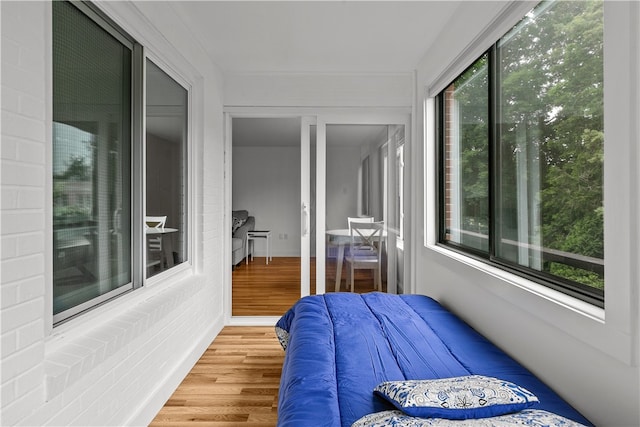 401 Bellevue Ave Unit 214, Newport, RI 02840 - sunroom featuring wood finished floors
