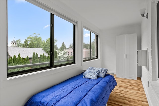 401 Bellevue Ave Unit 214, Newport, RI 02840 - bedroom with light wood finished floors
