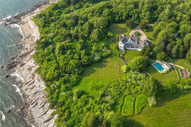 1003 Fort Getty Rd, Jamestown, RI 02835 - aerial view of property and surrounding area