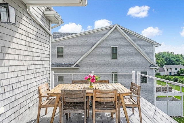 100 Algonquin Rd Unit 5, Narragansett, RI 02882 - deck with outdoor dining space