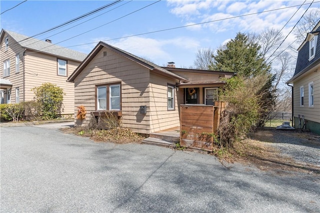 32 Union St, East Greenwich, RI 02818 - bungalow with a chimney