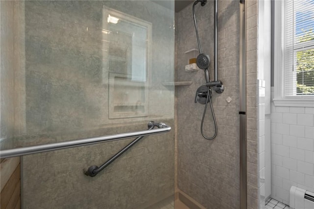 39 Owen Ave, Pawtucket, RI 02860 - full bath featuring tile walls, a tile shower, and baseboard heating