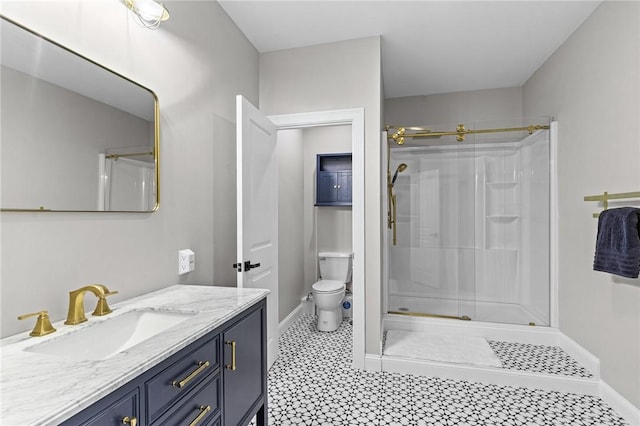 52 Pine Swamp Rd, Cumberland, RI 02864 - full bath with vanity and a stall shower