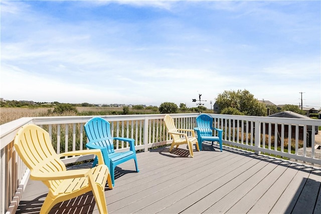 16 Elm Ave, Narragansett, RI 02882 - view of wooden terrace