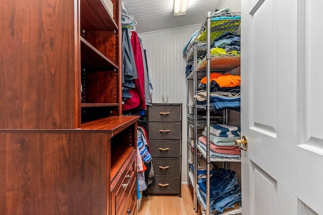 15 N St, Warwick, RI 02886 - walk in closet featuring light wood-style flooring