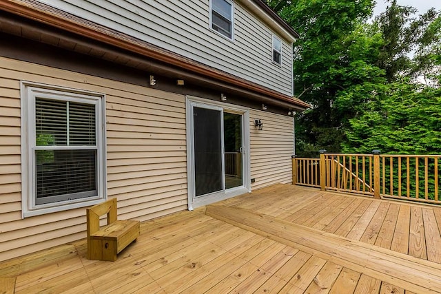 15 N St, Warwick, RI 02886 - view of wooden deck