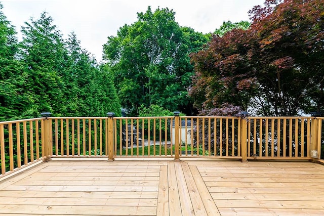 15 N St, Warwick, RI 02886 - view of wooden terrace