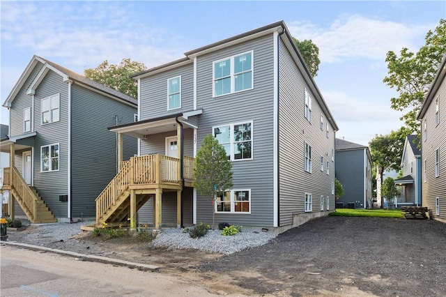 137 Stanwood St, Providence, RI 02907 - view of front of property featuring stairway