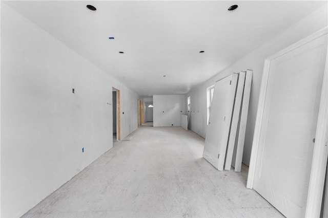 137 Stanwood St, Providence, RI 02907 - spare room featuring unfinished concrete flooring