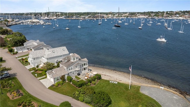 19 Defenders Row Unit 19, Newport, RI 02840 - drone / aerial view of a large body of water