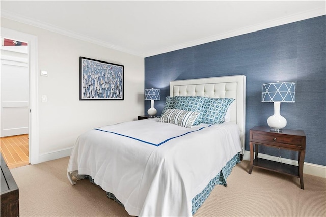 19 Defenders Row Unit 19, Newport, RI 02840 - carpeted bedroom featuring baseboards and ornamental molding