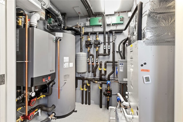 19 Defenders Row Unit 19, Newport, RI 02840 - utilities with water heater and heating unit