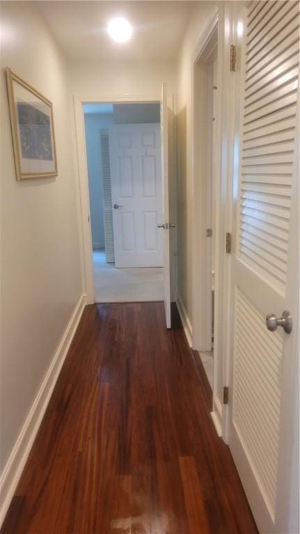 318 Corey Ln Unit 318, Middletown, RI 02842 - hallway with wood finished floors and baseboards