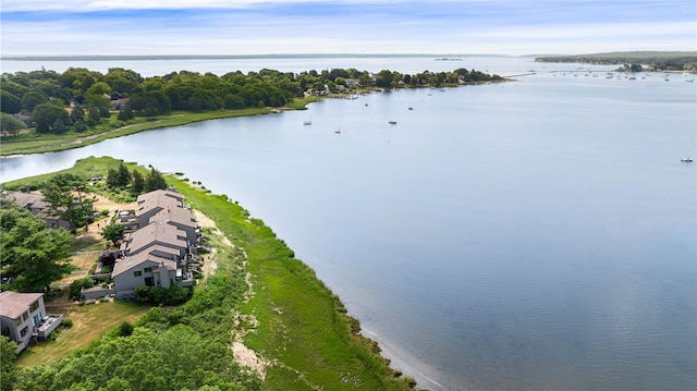 267 Fishing Cove Rd, North Kingstown, RI 02852 - drone / aerial view of a nearby body of water