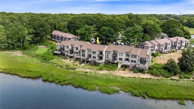 267 Fishing Cove Rd, North Kingstown, RI 02852 - bird's eye view of a large body of water and a forest