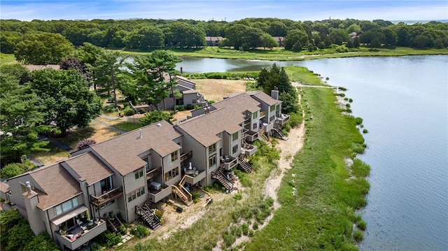 267 Fishing Cove Rd, North Kingstown, RI 02852 - bird's eye view of a nearby body of water