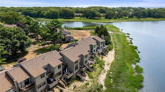 267 Fishing Cove Rd, North Kingstown, RI 02852 - bird's eye view of a nearby body of water